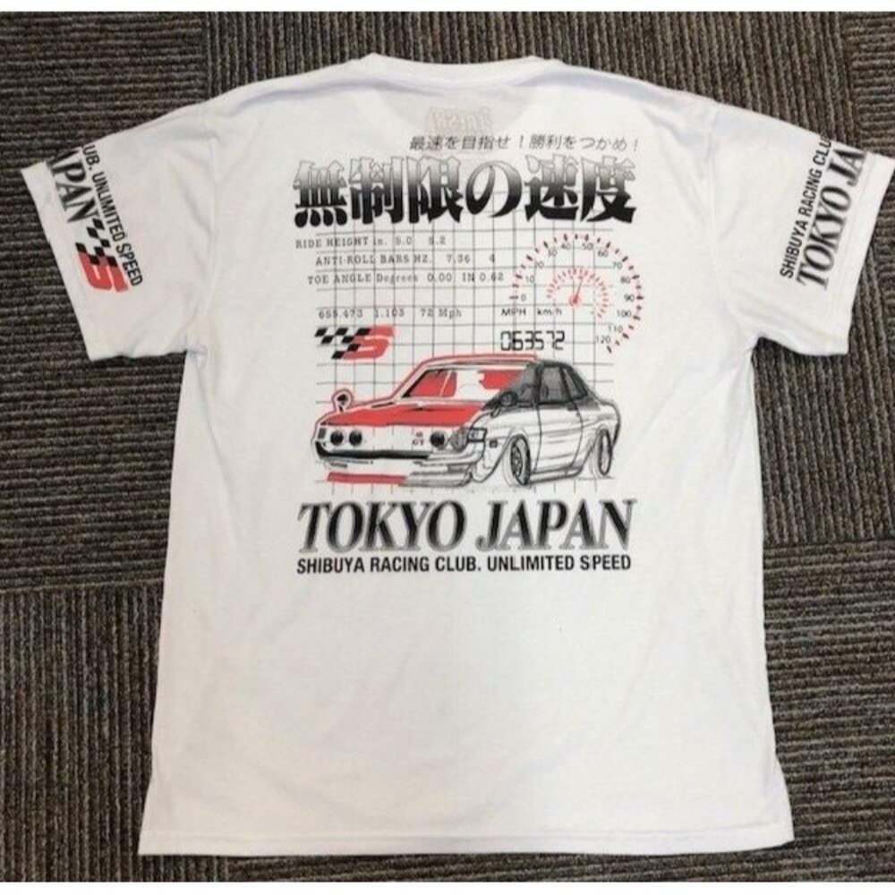 Tokyo Japan Shibuya Racing Cub T-Shirt SZ. L - Picture 2 of 4